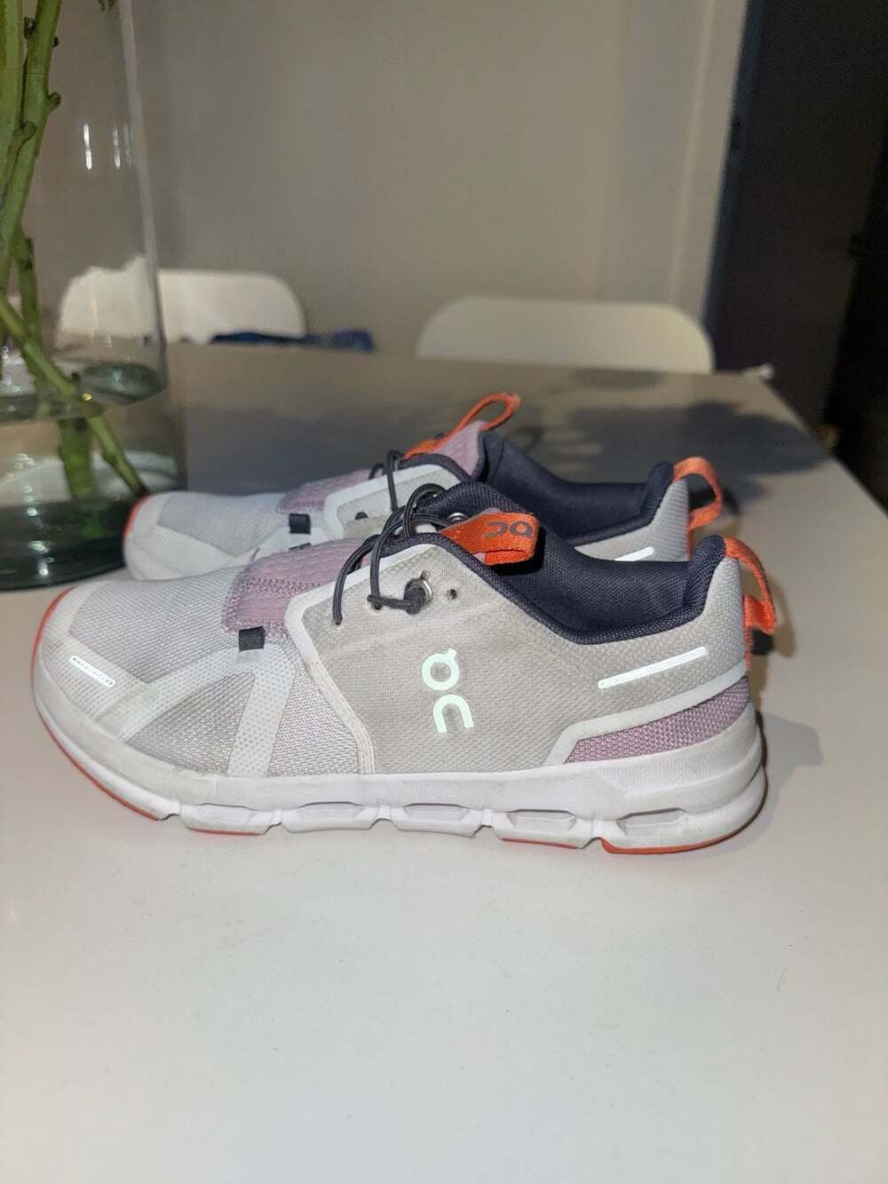 On Running Cloud X Women's Size 4 US Sneakers White Orange